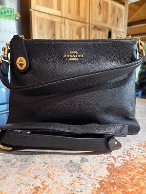 Coach Double Zip Shoulder Bag